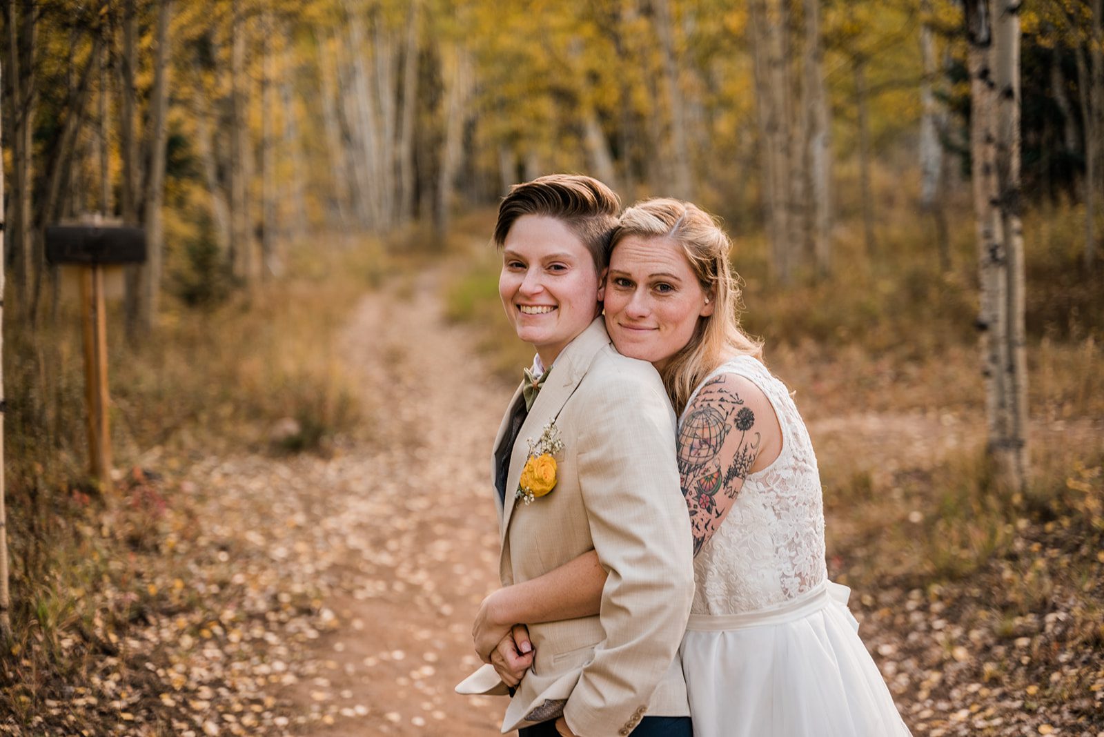 Ashton & Molly | Aspen Ghost Town Elopement in Autumn