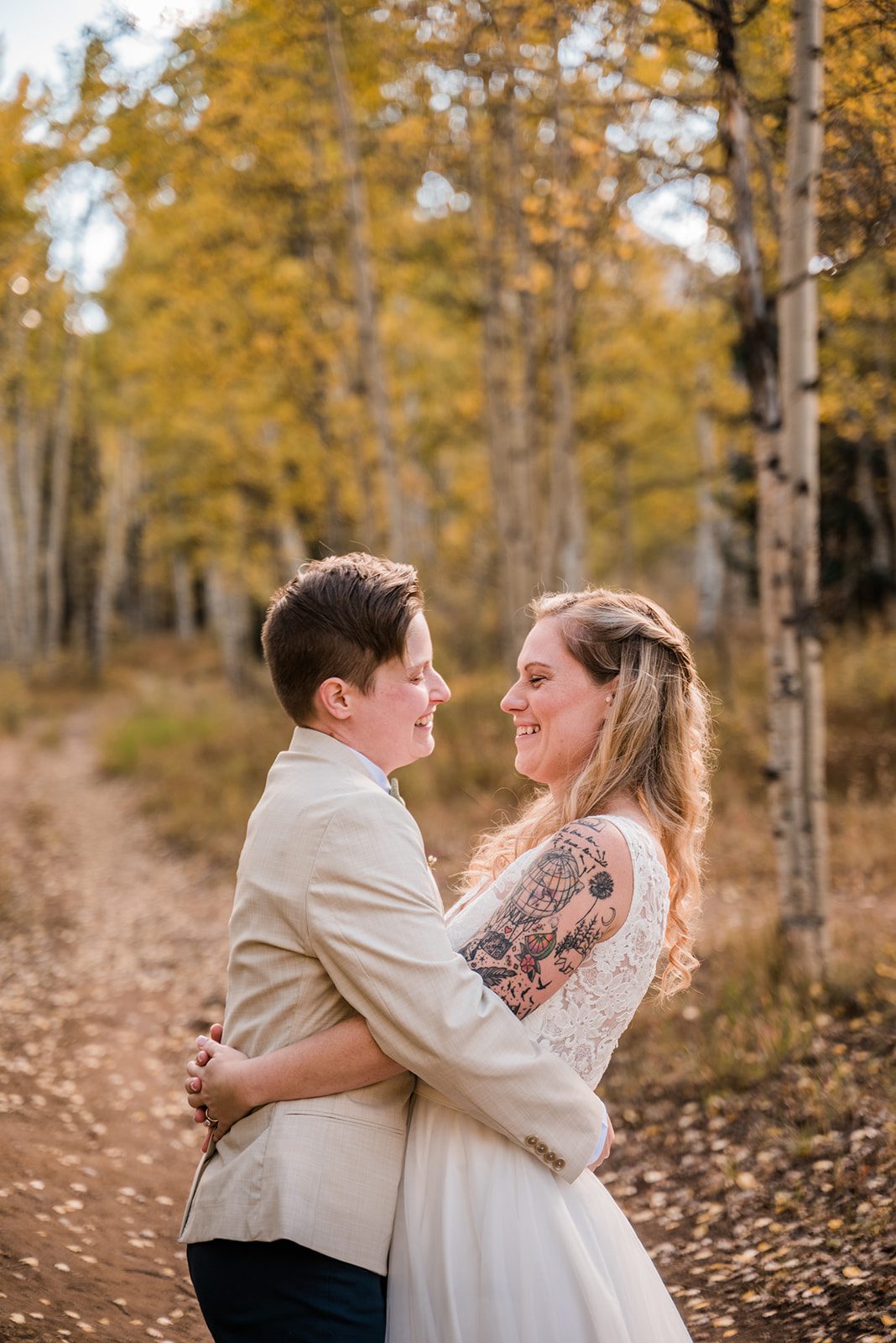 Ashton & Molly | Aspen Ghost Town Elopement in Autumn