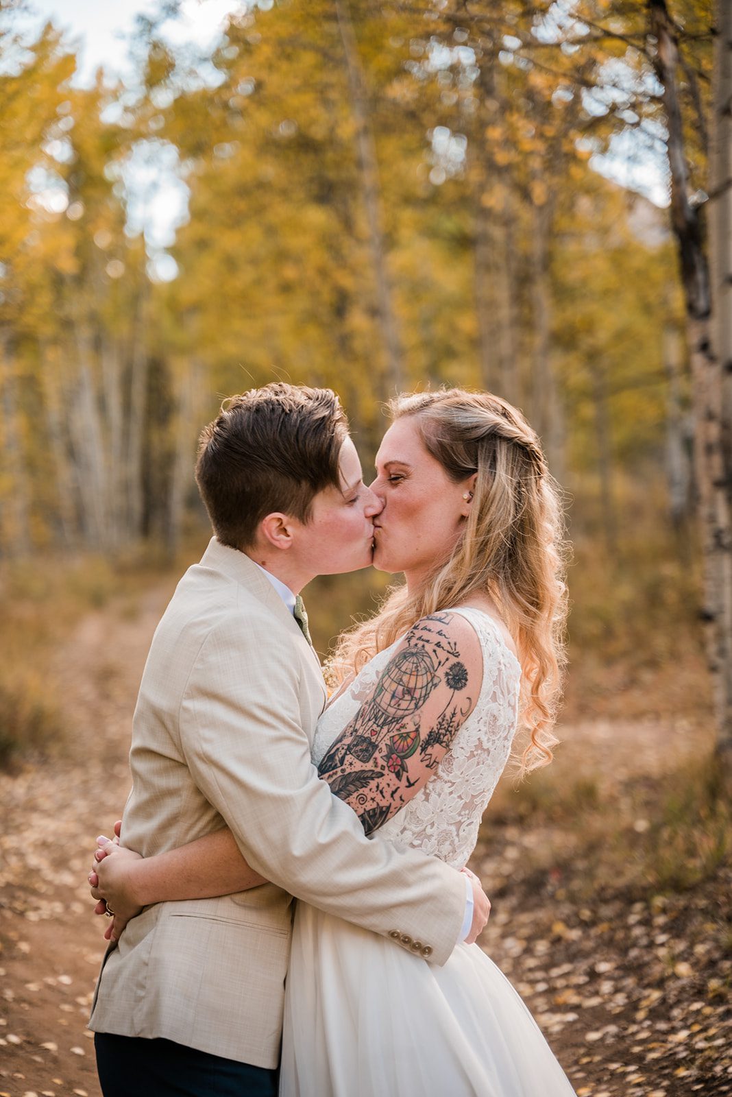 Ashton & Molly | Aspen Ghost Town Elopement in Autumn