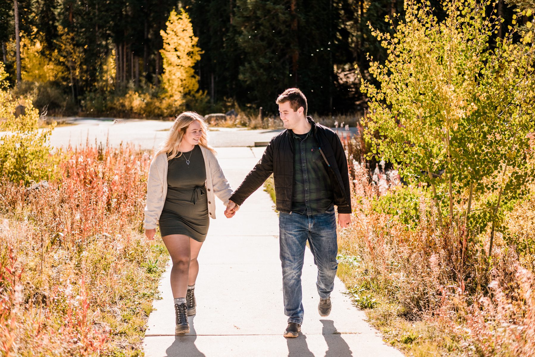 Danielle & Brendan | Fall Engagement Photos on the Grand Mesa