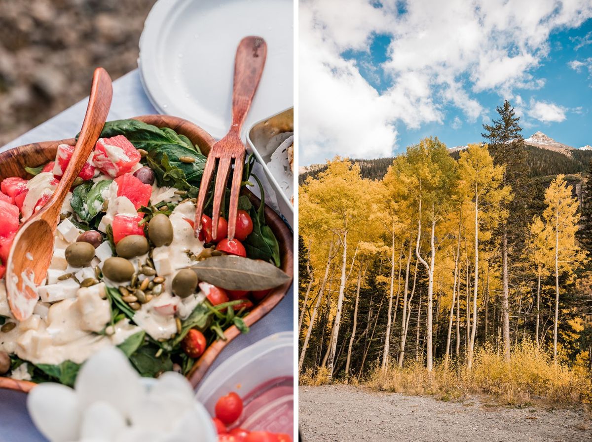 Molly & Aaron | Fall Elopement in Yankee Boy Basin