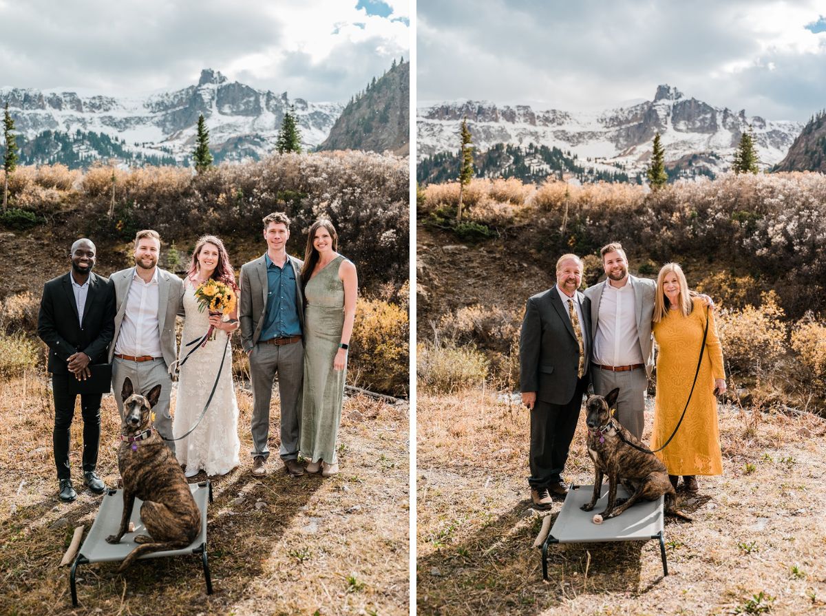 Molly & Aaron | Fall Elopement in Yankee Boy Basin