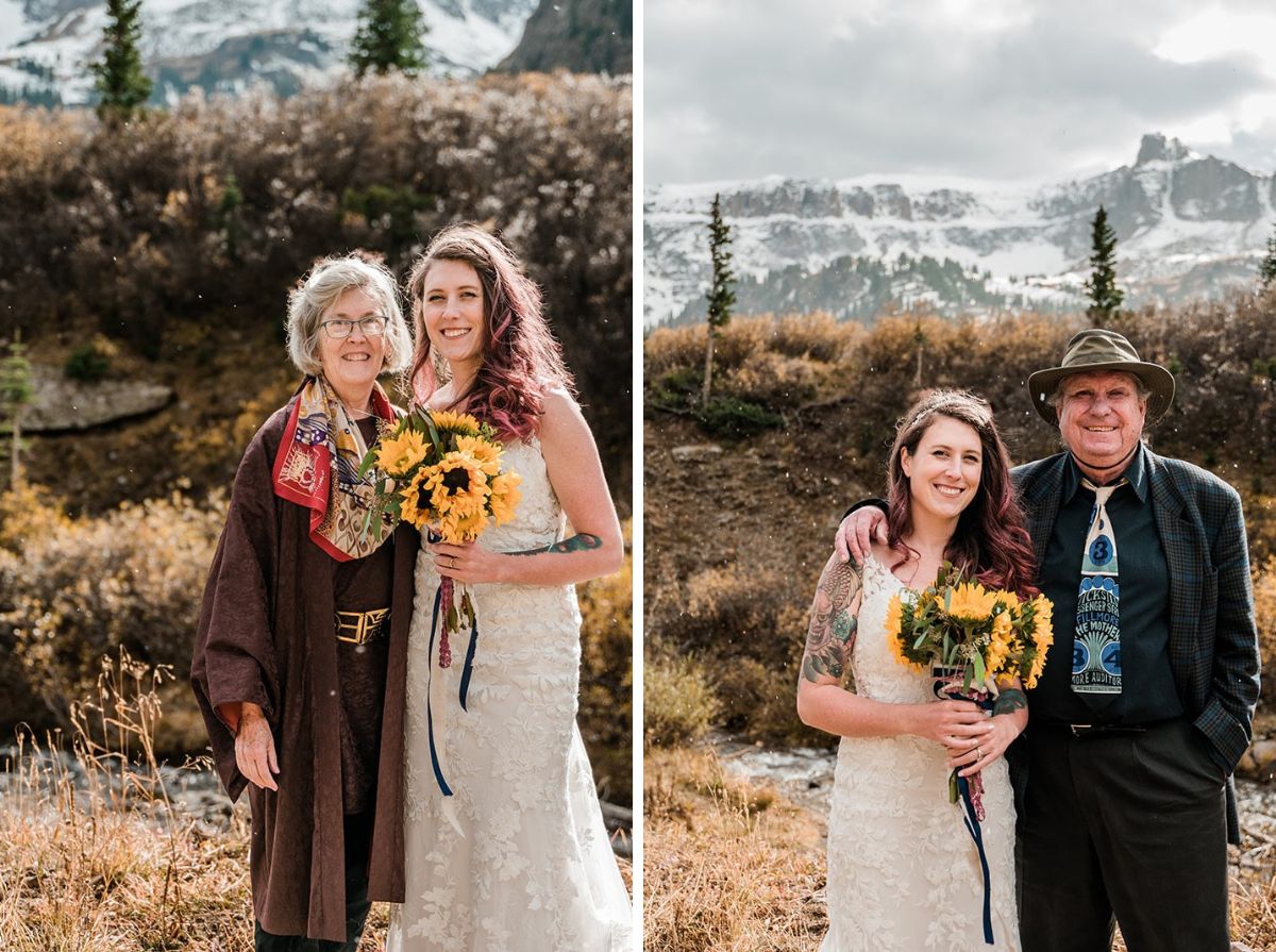 Molly & Aaron | Fall Elopement in Yankee Boy Basin