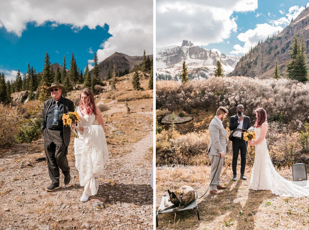 Molly & Aaron | Fall Elopement in Yankee Boy Basin