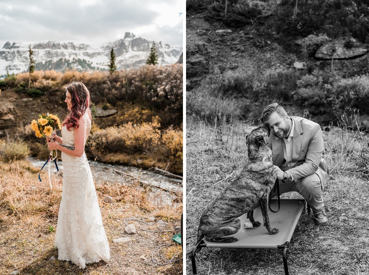 Molly & Aaron | Fall Elopement in Yankee Boy Basin