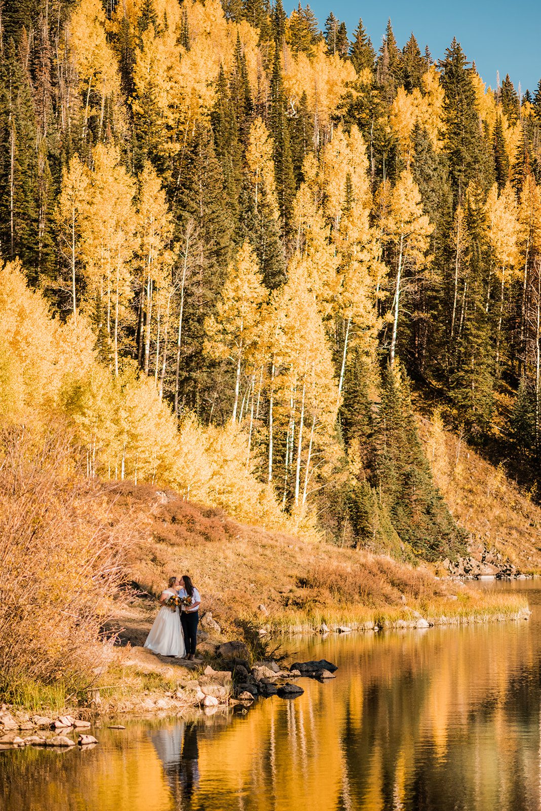 Sam & Allison | Fall Elopement on the Grand Mesa