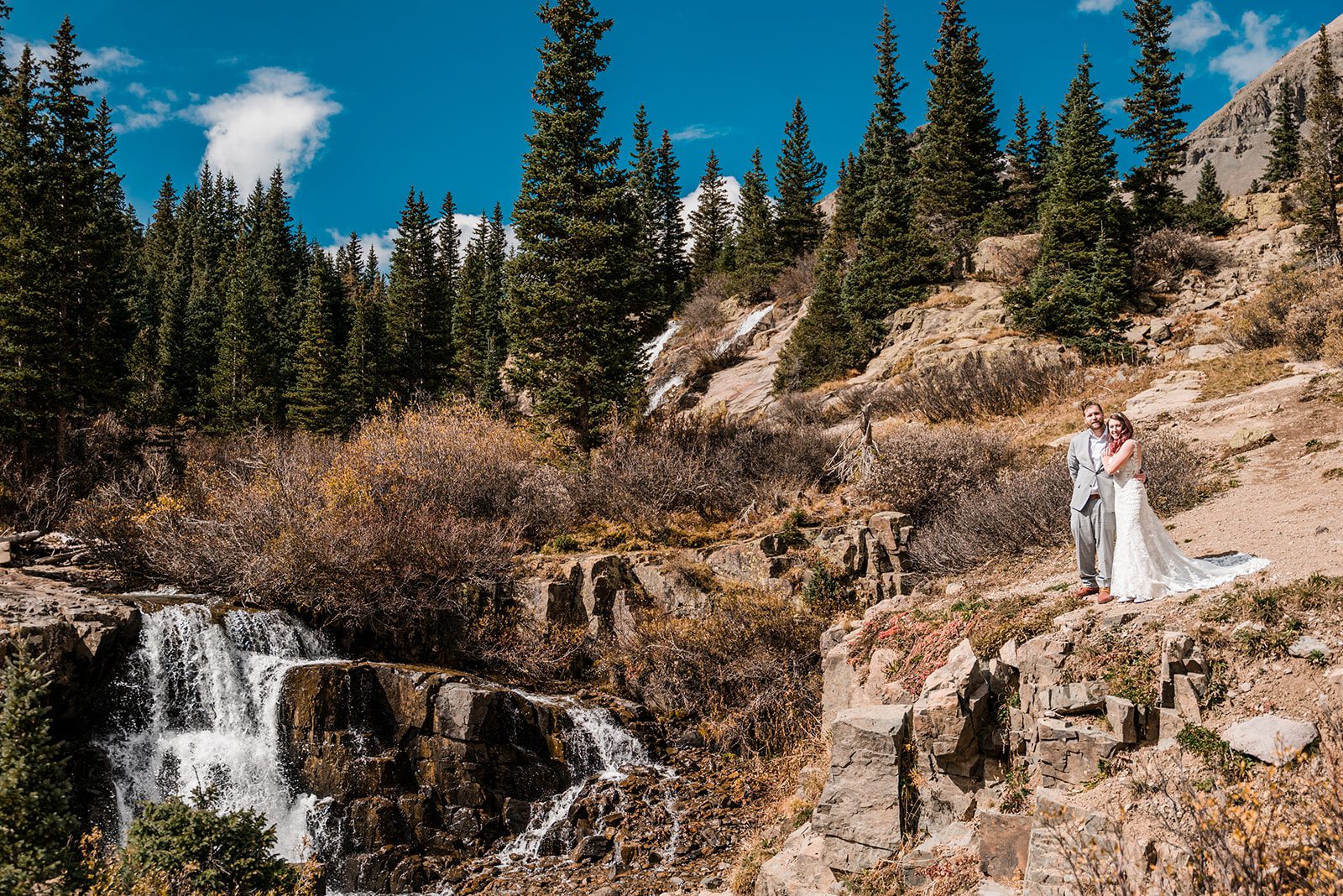 Molly & Aaron | Fall Elopement in Yankee Boy Basin