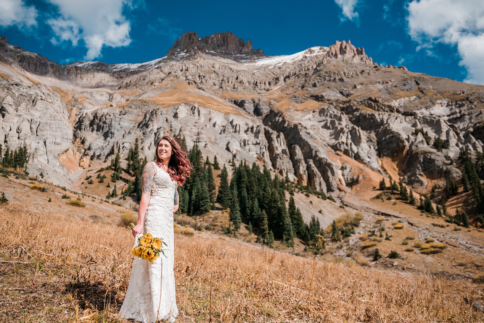 Molly & Aaron | Fall Elopement in Yankee Boy Basin