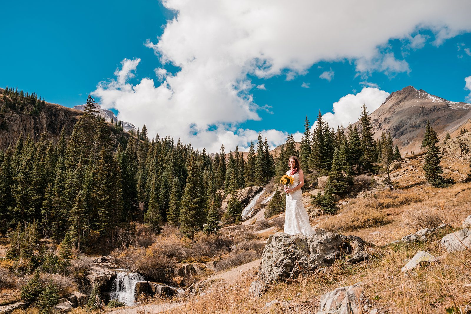 Molly & Aaron | Fall Elopement in Yankee Boy Basin