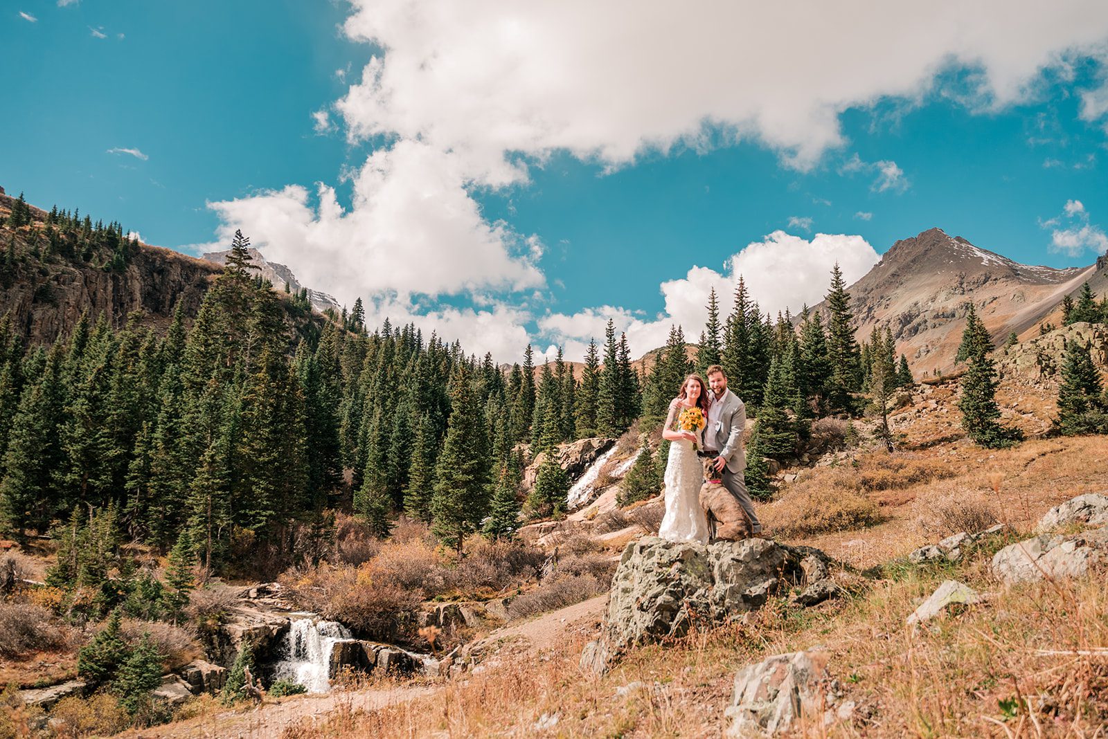 Molly & Aaron | Fall Elopement in Yankee Boy Basin