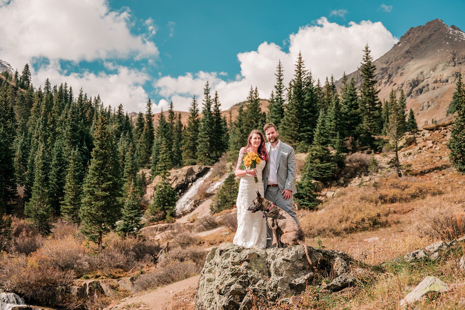 Molly & Aaron | Fall Elopement in Yankee Boy Basin