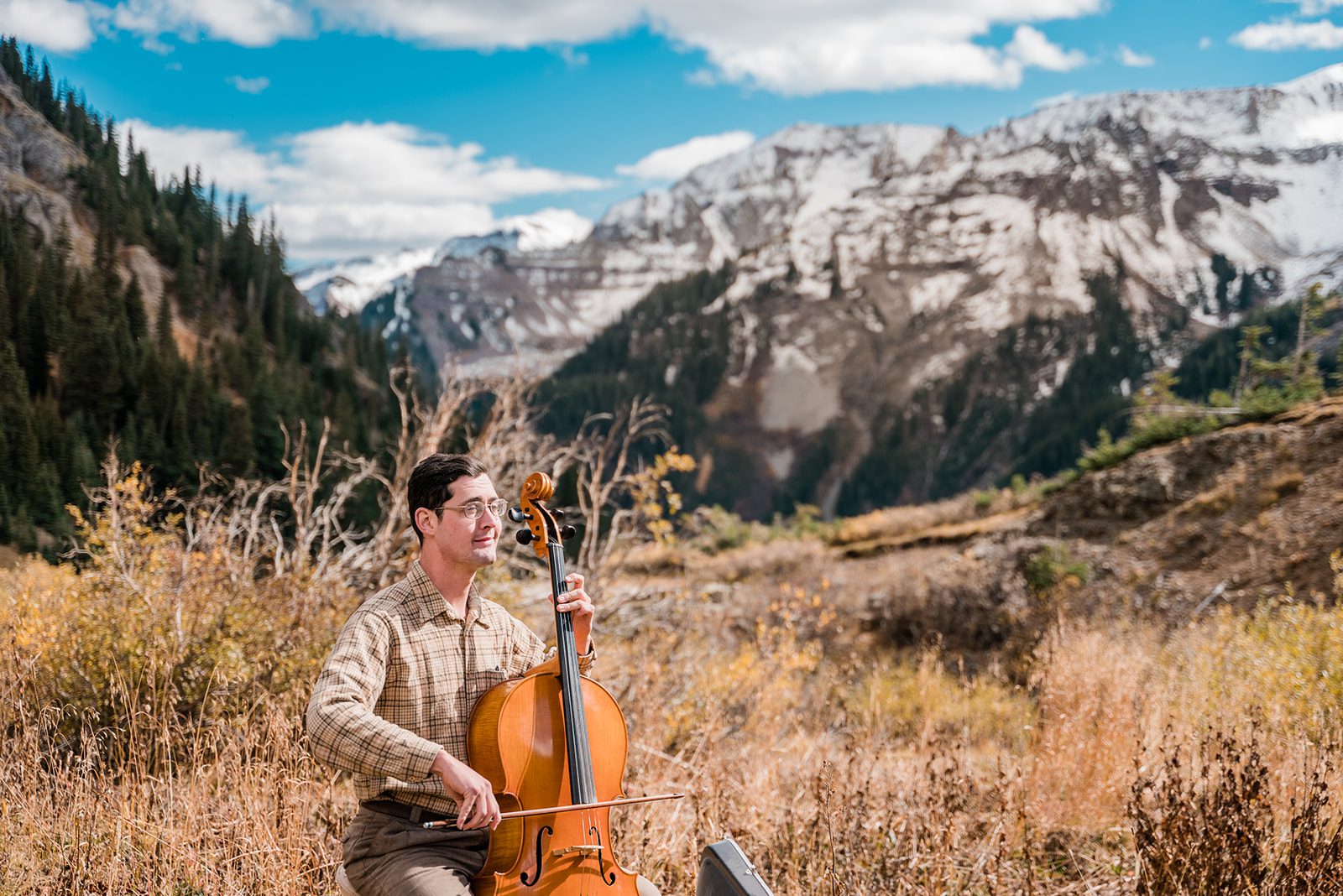 Molly & Aaron | Fall Elopement in Yankee Boy Basin