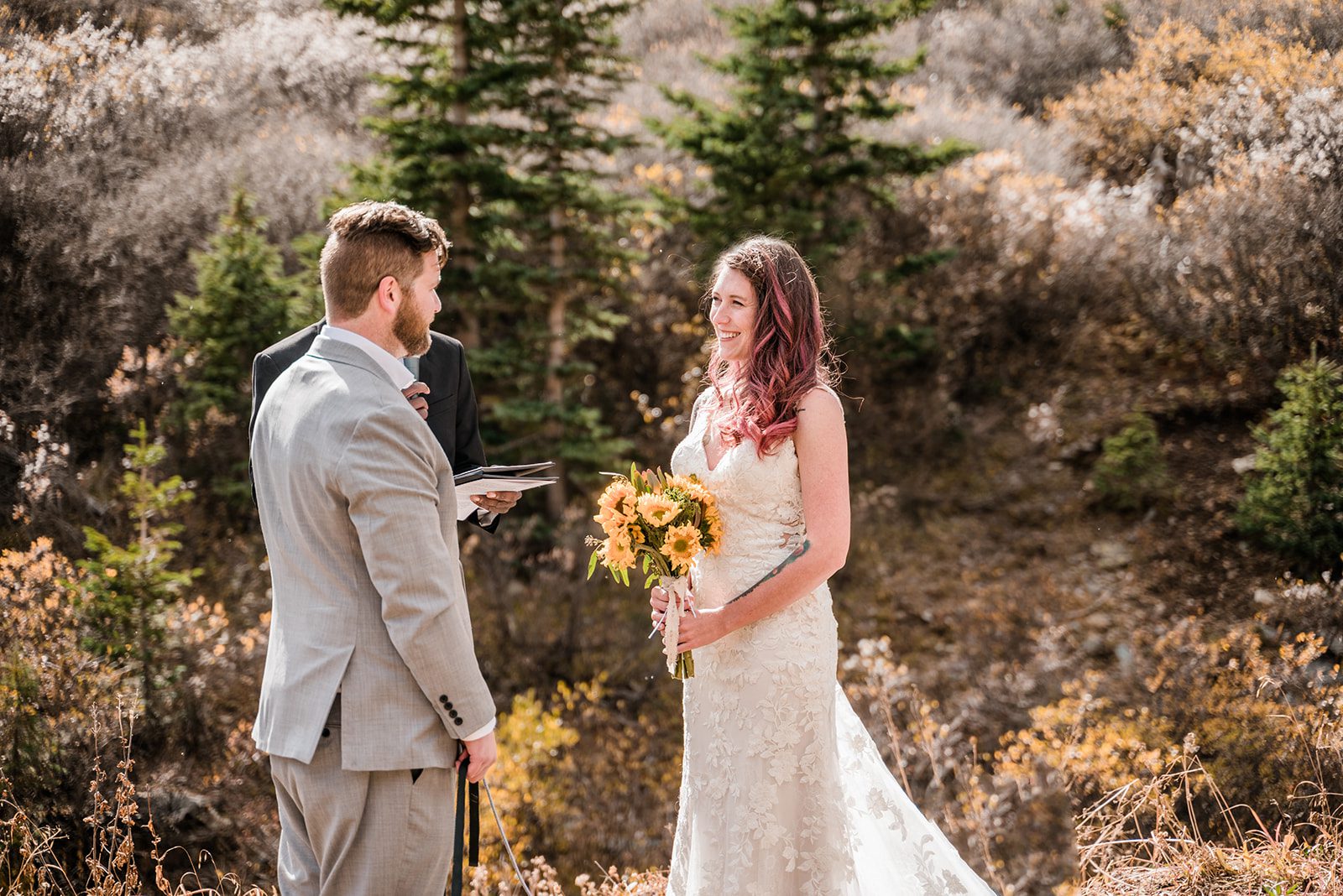 Molly & Aaron | Fall Elopement in Yankee Boy Basin