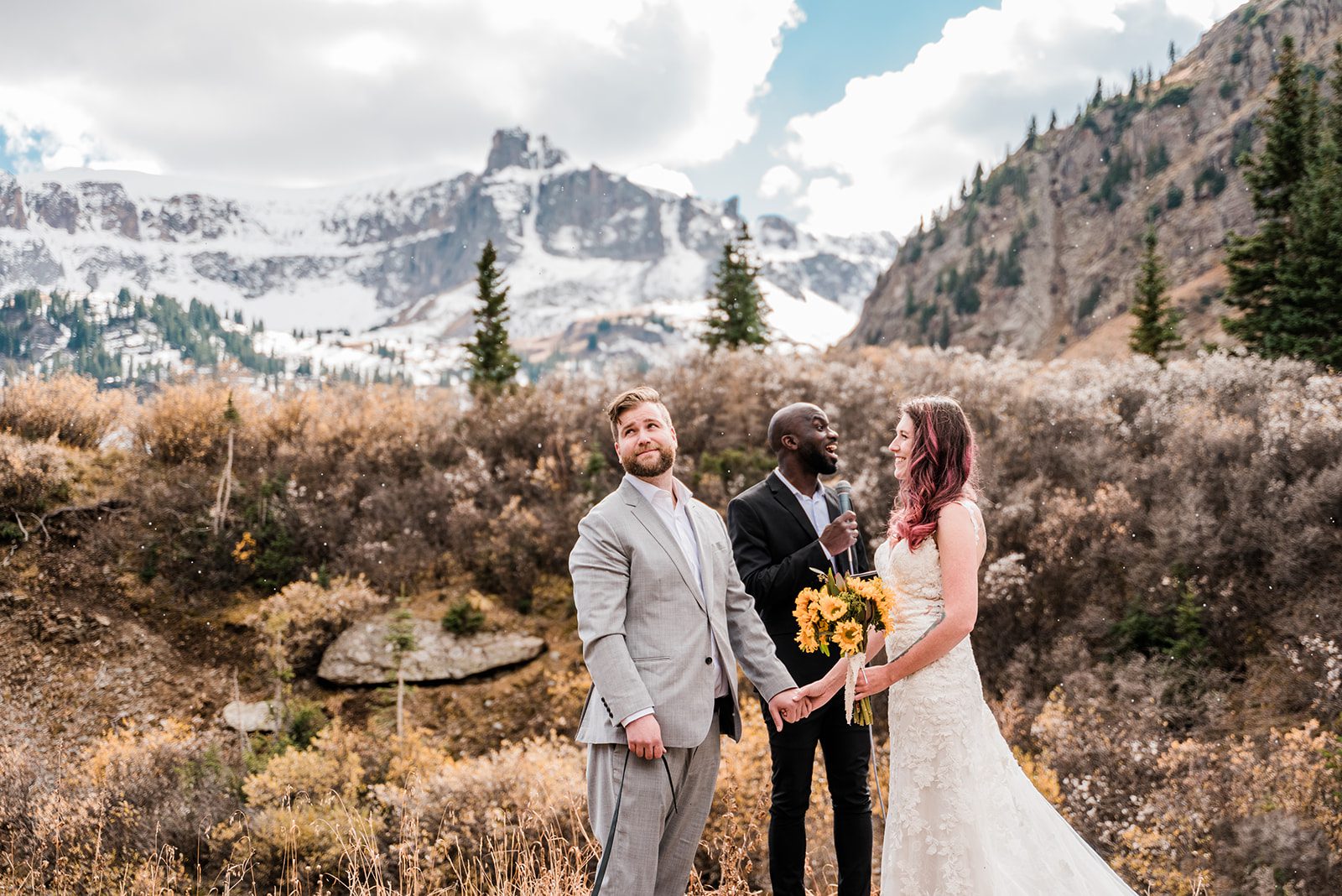 Molly & Aaron | Fall Elopement in Yankee Boy Basin