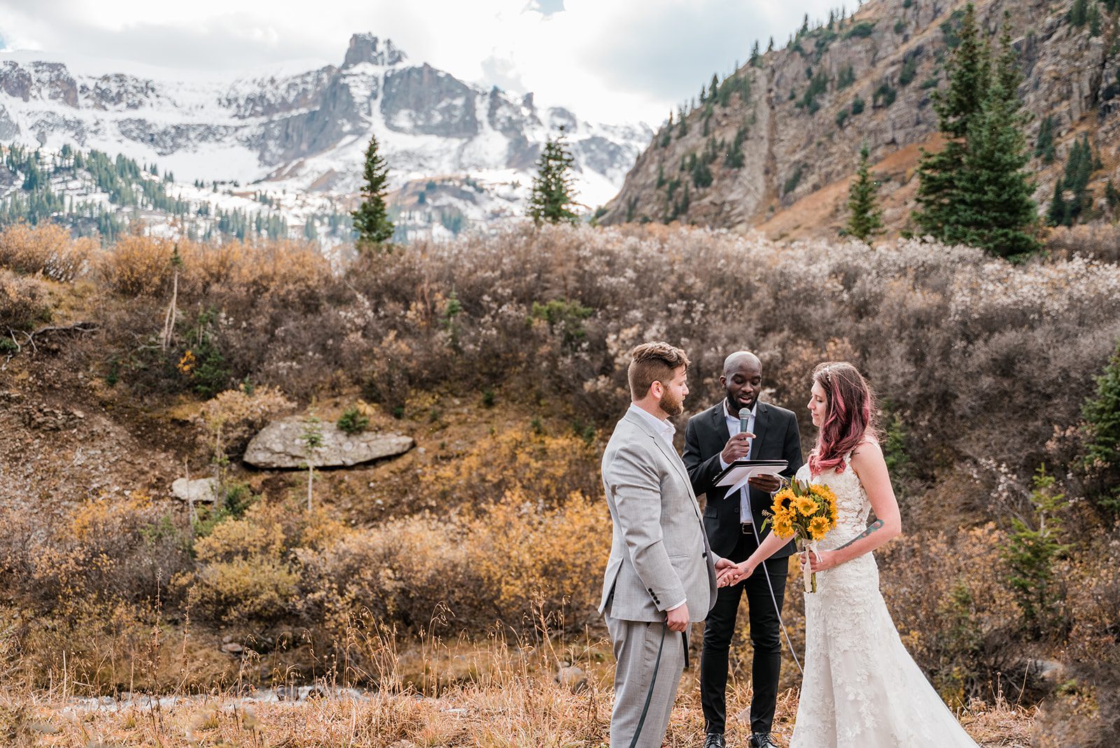 Molly & Aaron | Fall Elopement in Yankee Boy Basin