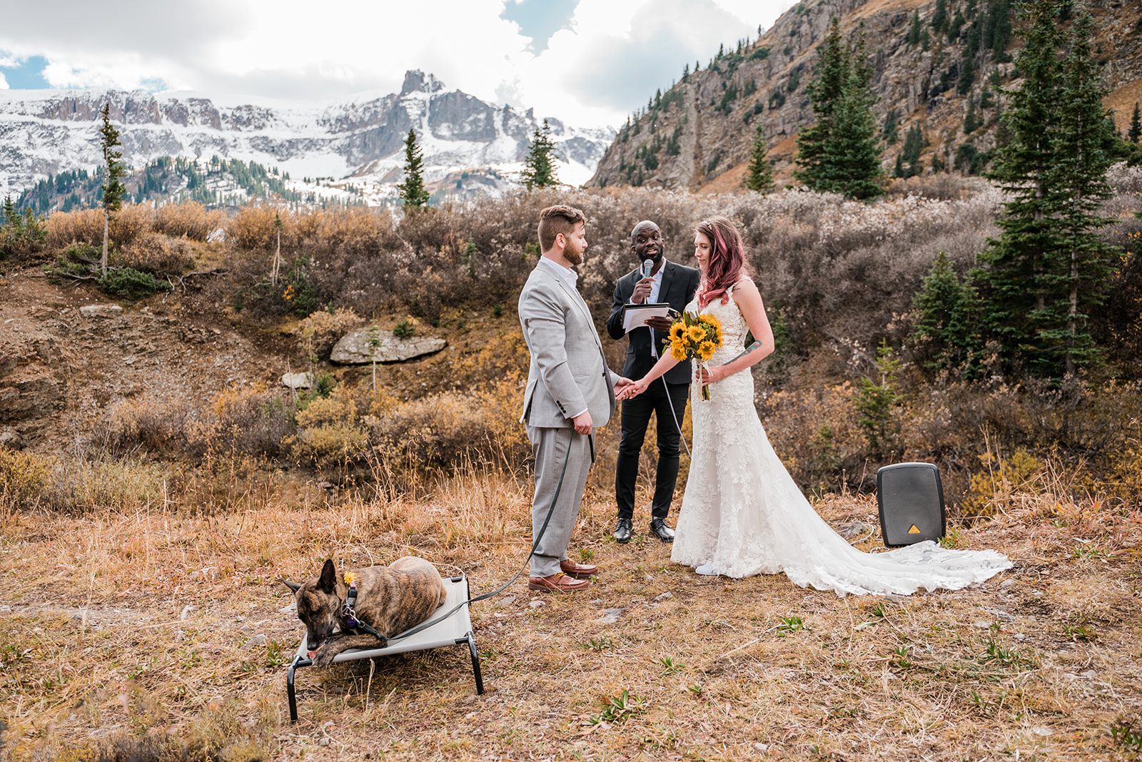 Molly & Aaron | Fall Elopement in Yankee Boy Basin