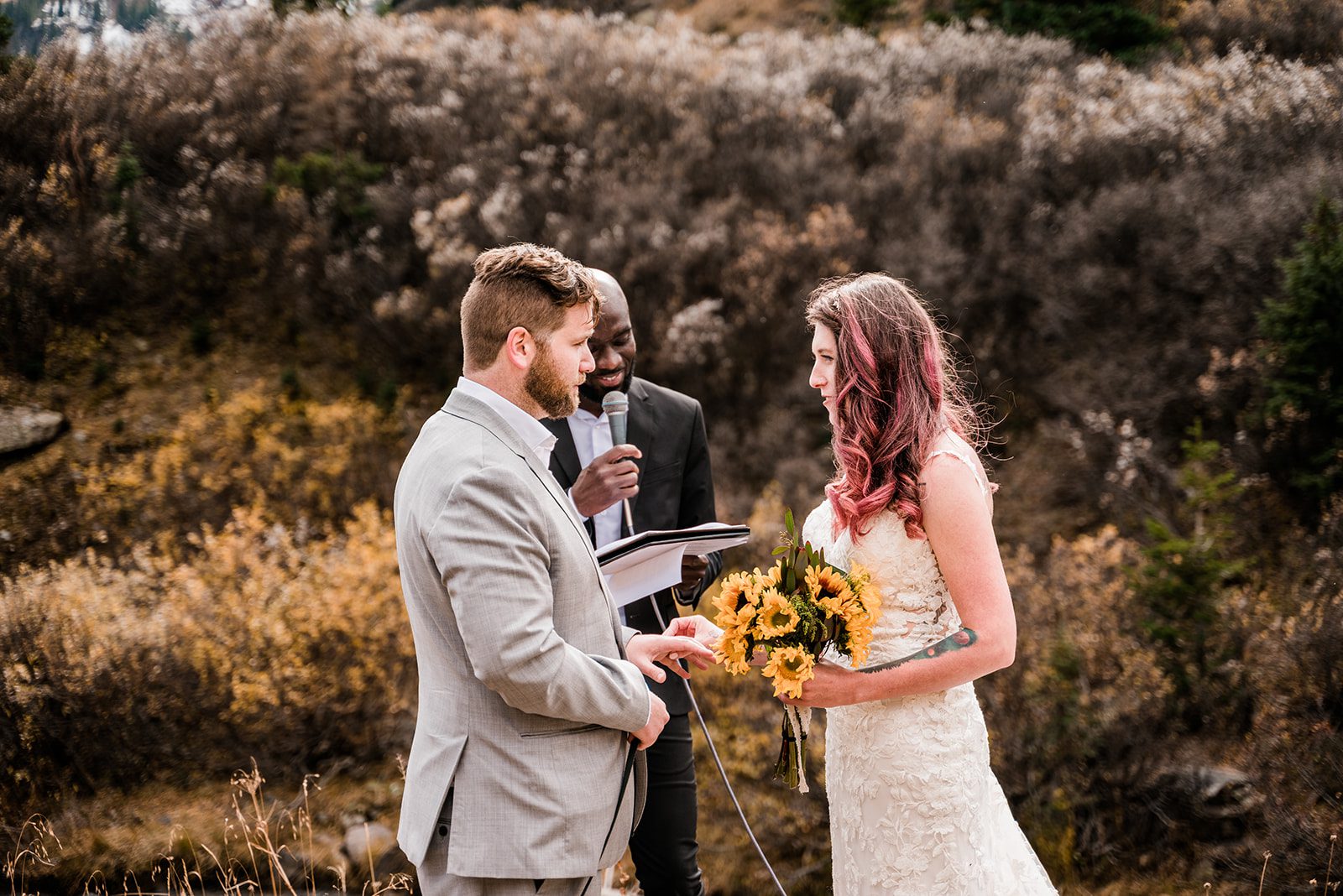 Molly & Aaron | Fall Elopement in Yankee Boy Basin