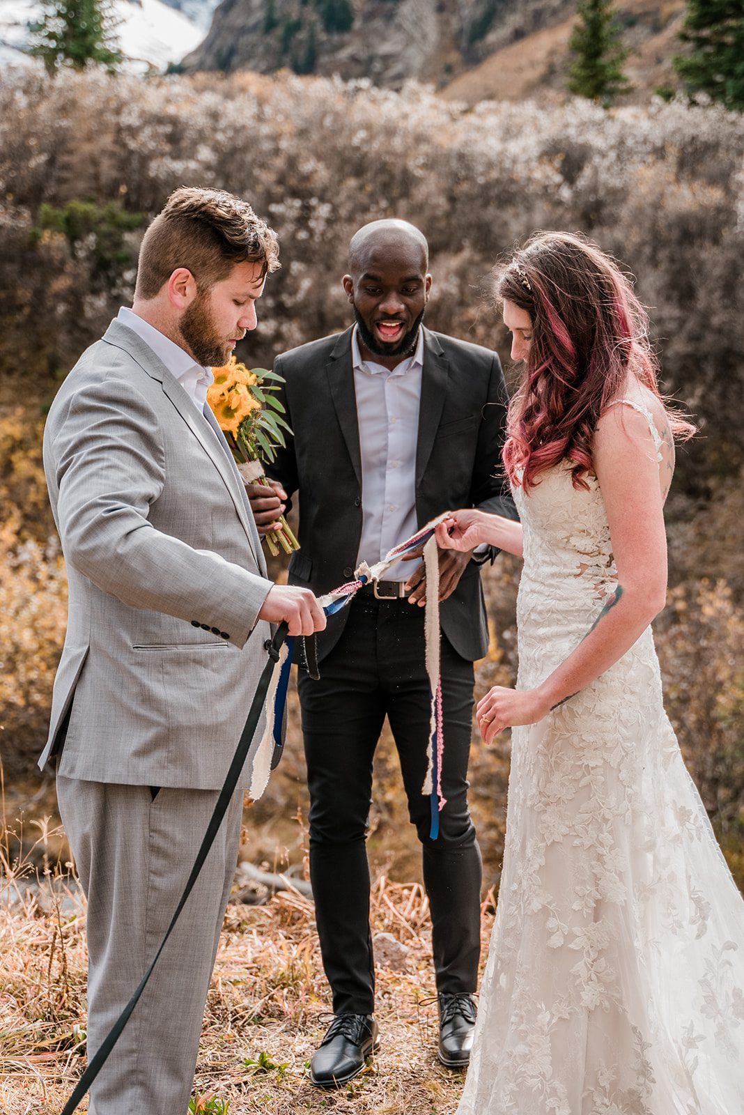 Molly & Aaron | Fall Elopement in Yankee Boy Basin