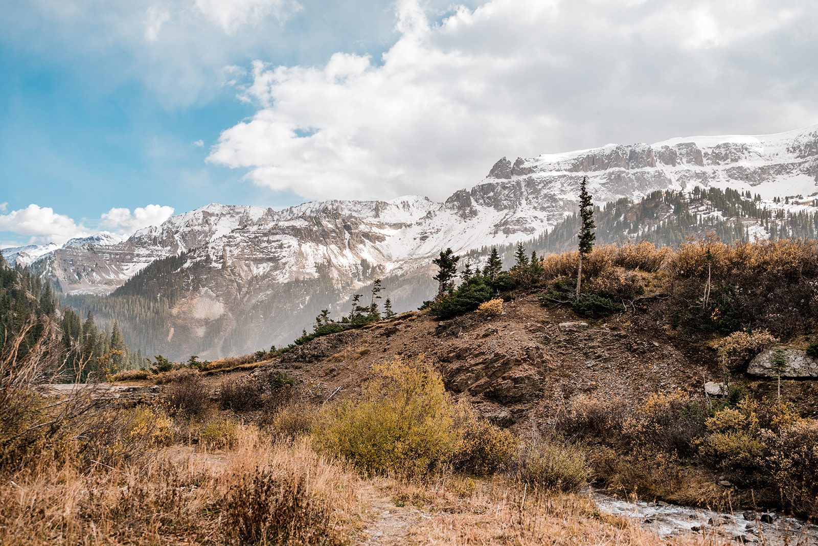 Molly & Aaron | Fall Elopement in Yankee Boy Basin