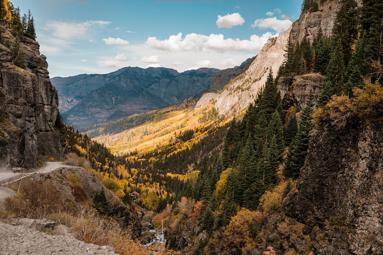 Molly & Aaron | Fall Elopement in Yankee Boy Basin