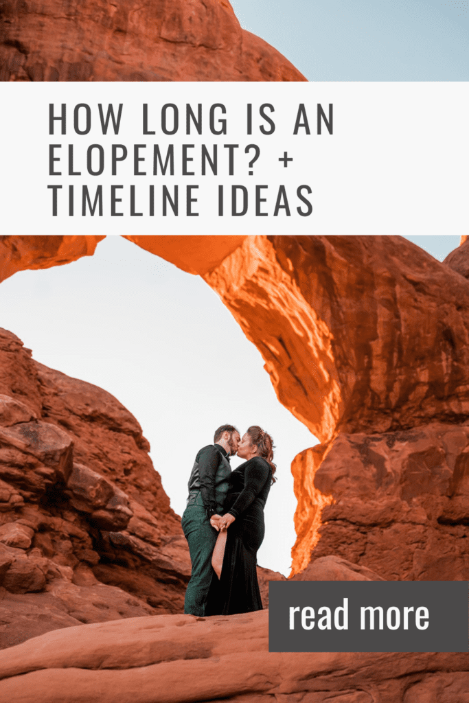 How Long is an Elopement? + Timeline Ideas