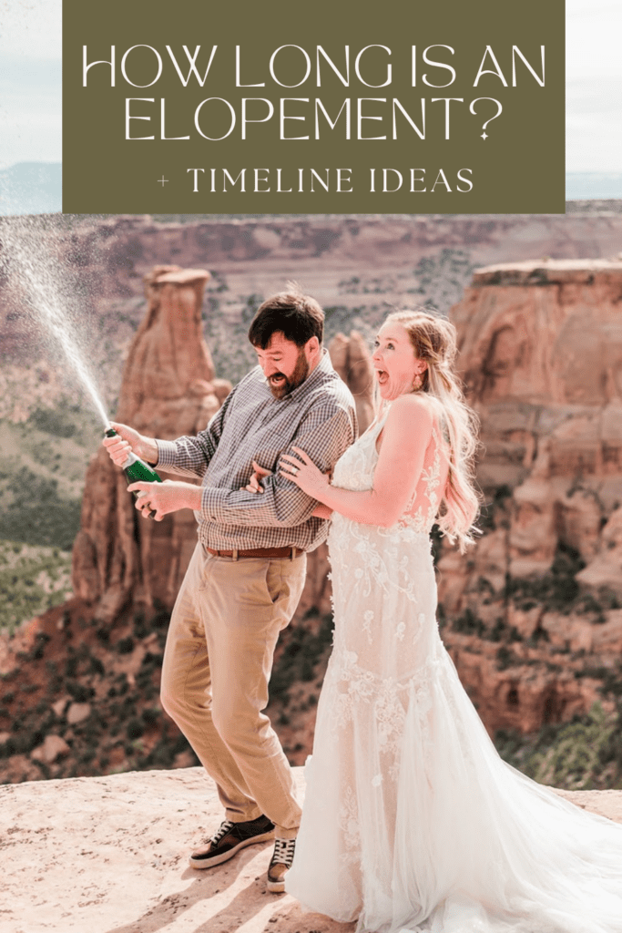 How Long is an Elopement? + Timeline Ideas