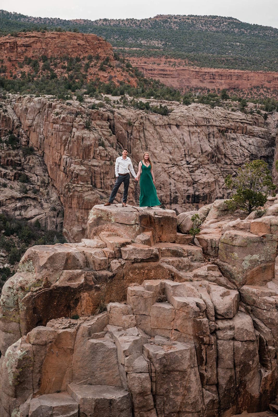 Jenna & Logan | Engagement Photos in Unaweep Canyon