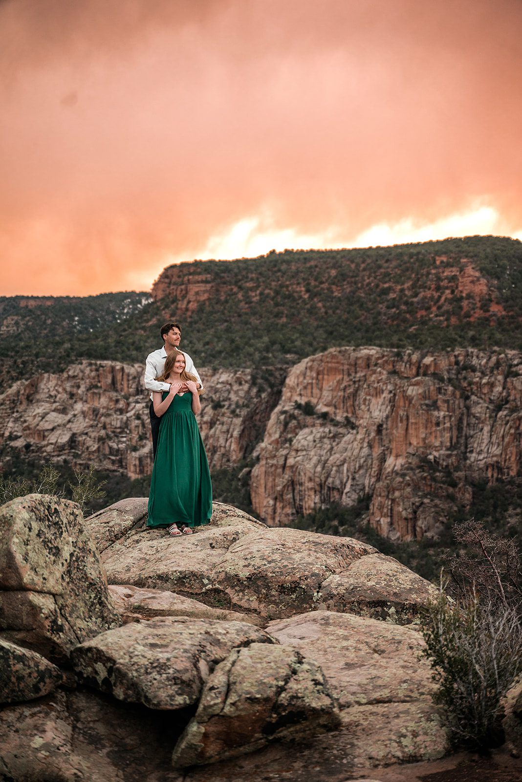 Jenna & Logan | Engagement Photos in Unaweep Canyon