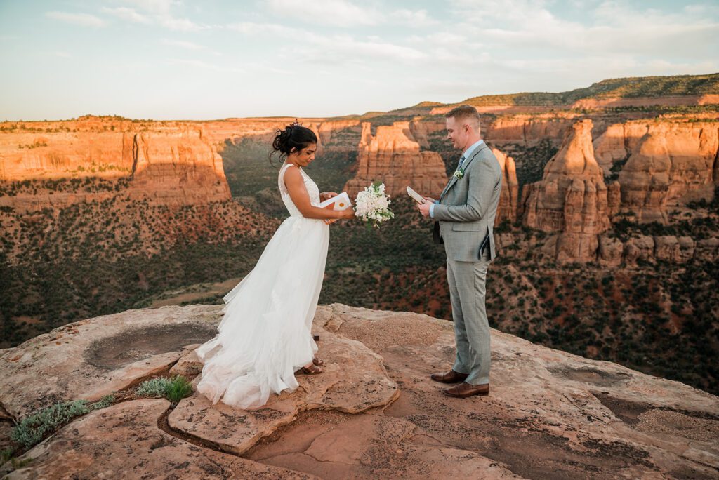 Charu & Alex | A-Frame Elopement near Grand Junction