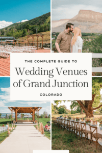 Complete Guide to Wedding Venues of Grand Junction, Colorado