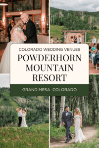 Getting Married at Powderhorn Mountain Resort