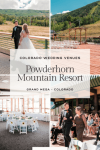 Getting Married at Powderhorn Mountain Resort