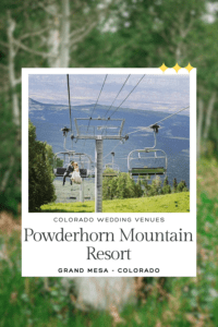 Getting Married at Powderhorn Mountain Resort