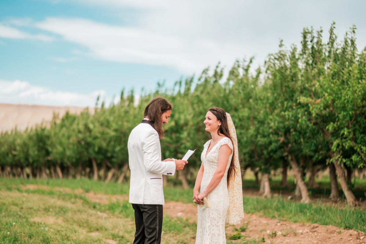 Peachfork Micro Wedding in Palisade | Blair & Danielle