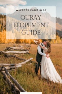 Ouray Elopement Guide: Where to Elope in Colorado