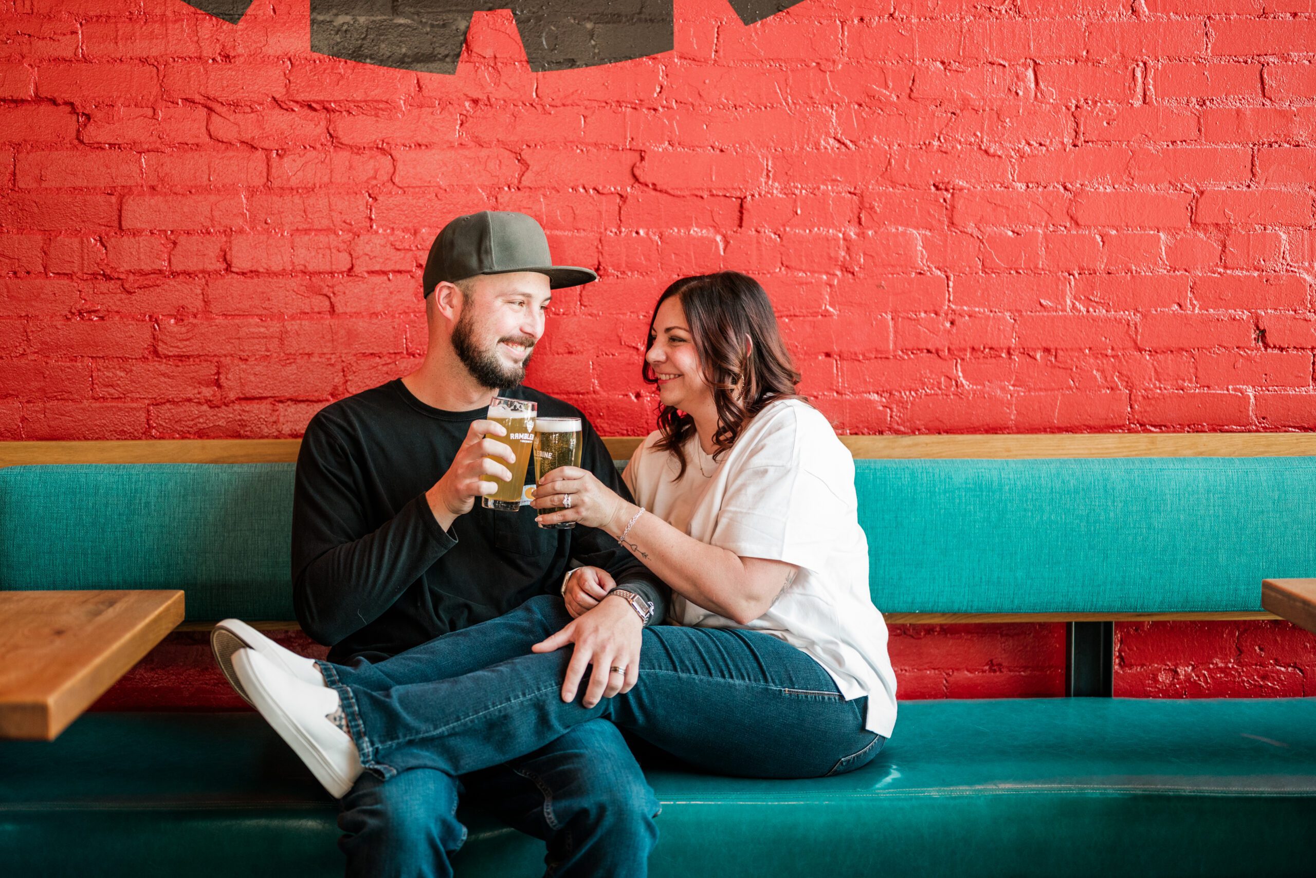 Downtown Grand Junction Adventure Session at Ramblebine Brewing Co. | Zane & Amber