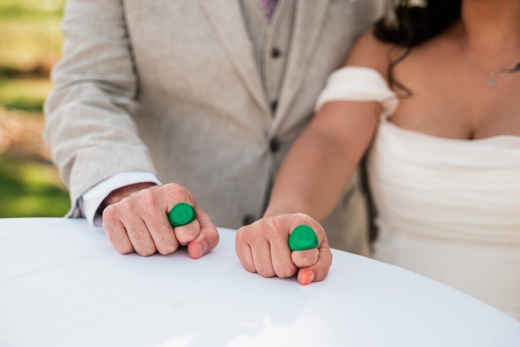 fandom themed wedding