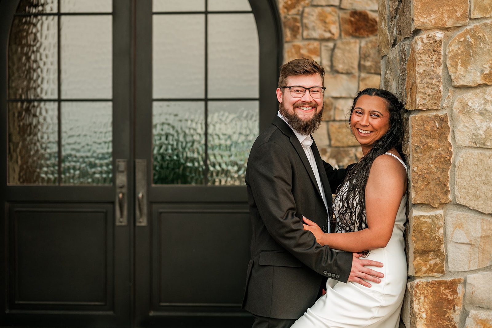 Amogha & Matt's engagement photos at Monument Vista Place